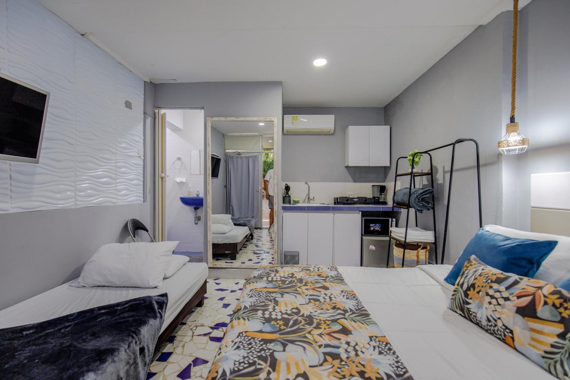Mini Departamento A Cuadra De La Playa Y De La Bahia De Bocagrande Apartment Cartagena