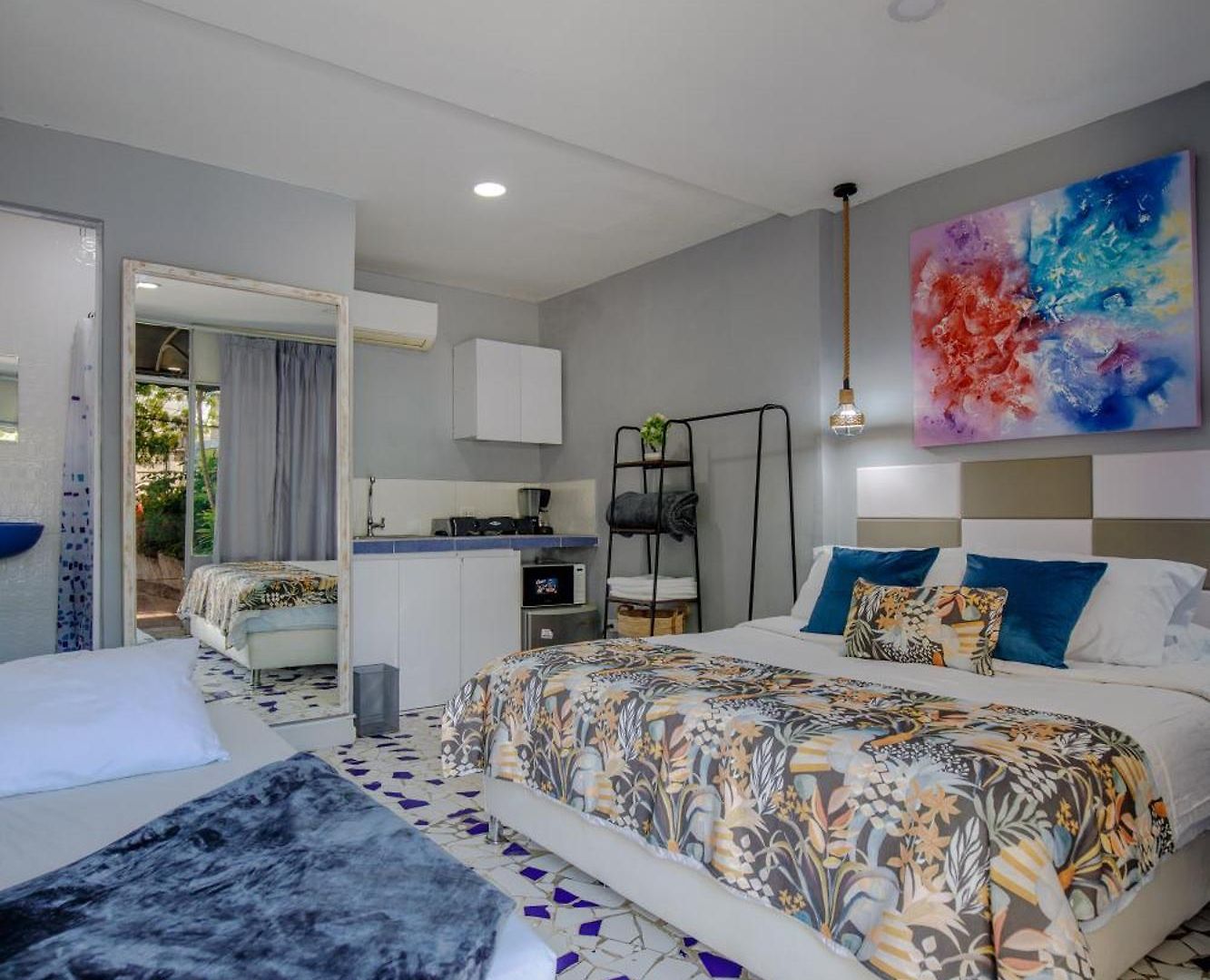 Apartamento Mini Departamento A Cuadra De La Playa Y De La Bahia De Bocagrande Cartagena