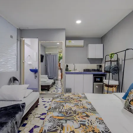 Mini Departamento A Cuadra De La Playa Y De La Bahia De Bocagrande Apartamento Cartagena