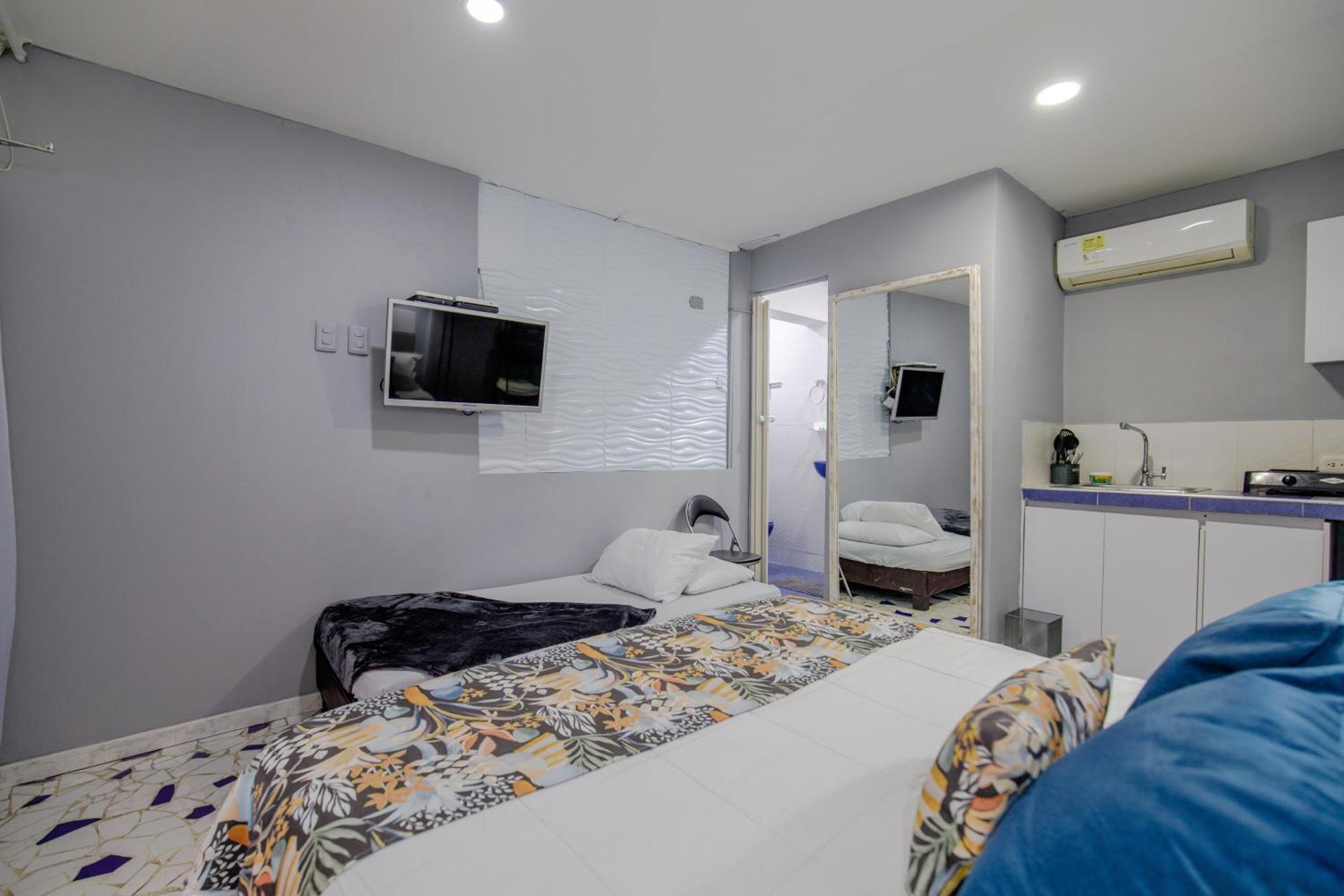 Mini Departamento A Cuadra De La Playa Y De La Bahia De Bocagrande Cartagena