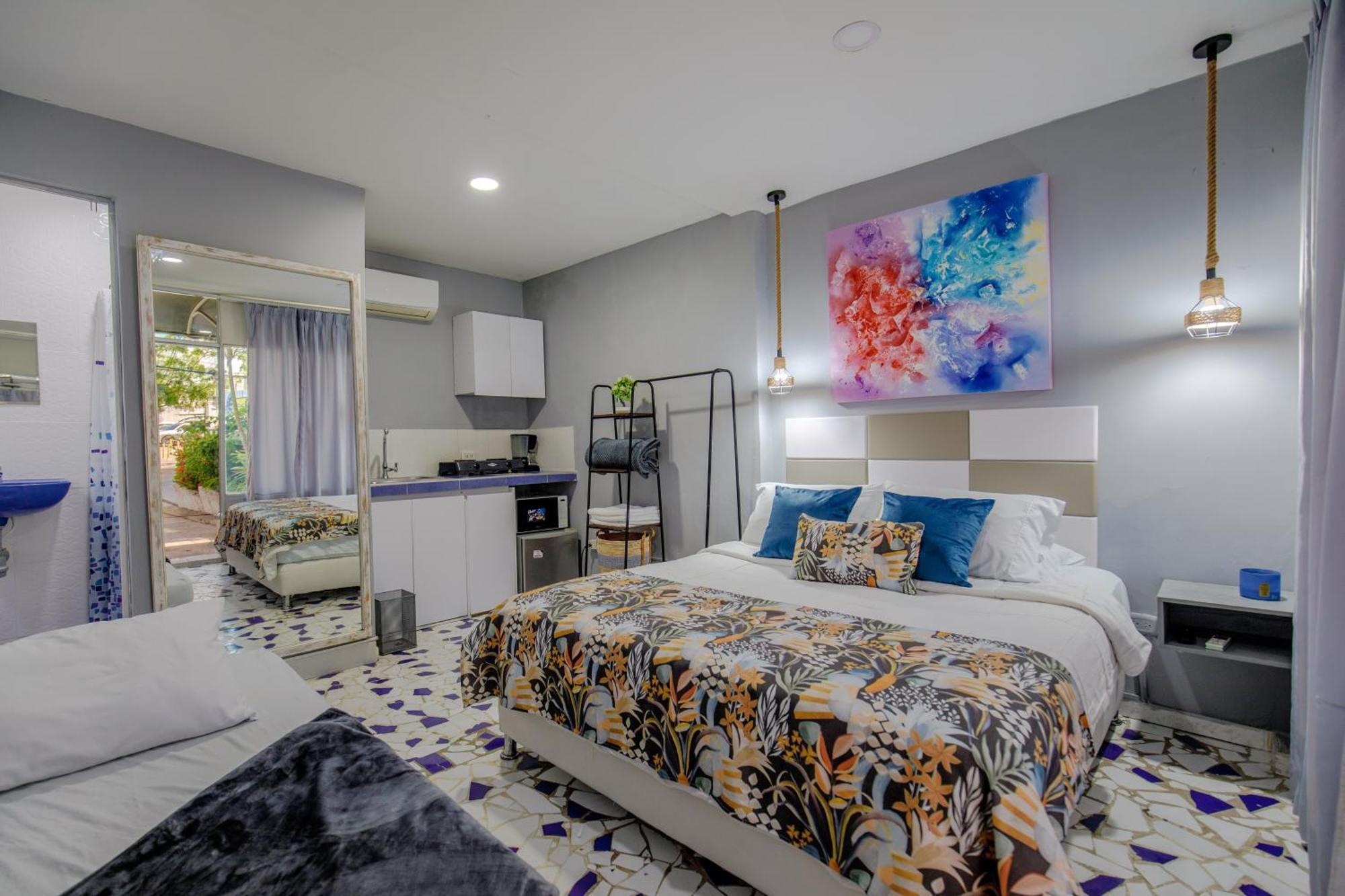 Mini Departamento A Cuadra De La Playa Y De La Bahia De Bocagrande Apartamento *